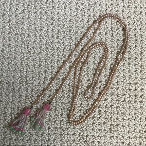 Lariat style necklace, vintage